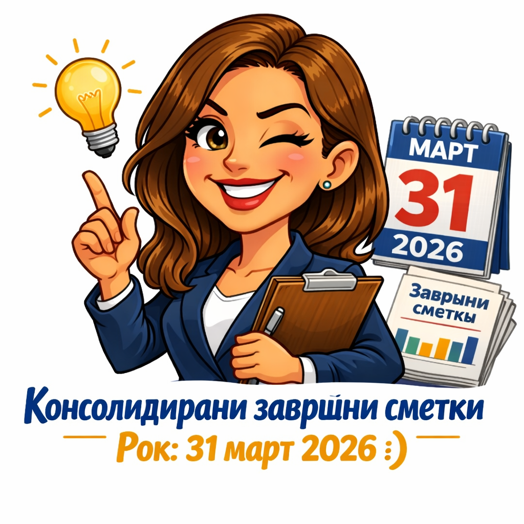 Консолидирани завршни сметки 2025 рок 31 март 2026